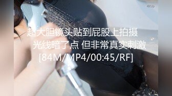 超大胆镜头贴到屁股上拍摄❤️光线暗了点 但非常真实刺激[84M/MP4/00:45/RF]