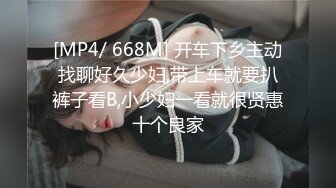 [MP4/ 668M] 开车下乡主动找聊好久少妇,带上车就要扒裤子看B,小少妇一看就很贤惠十个良家