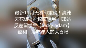 最新11月无水印重磅！清纯天花板，神似某明星，CB站反差留学生【lucky adam】福利，爱吃洋人的大香肠