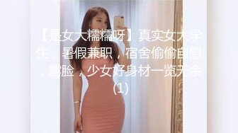 【是女大糯糯呀】真实女大学生，暑假兼职，宿舍偷偷自慰，露脸，少女好身材一览无余 (1)