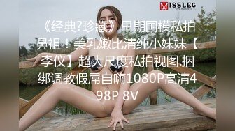 《经典?珍藏》早期国模私拍鼻祖！美乳嫩比清纯小妹妹【李仪】超大尺度私拍视图.捆绑调教假屌自嗨1080P高清498P 8V