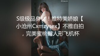 S级极品身材！推特美娇娘【小沧州Cxmzysex】不雅自拍，完美蜜桃臀人形飞机杯